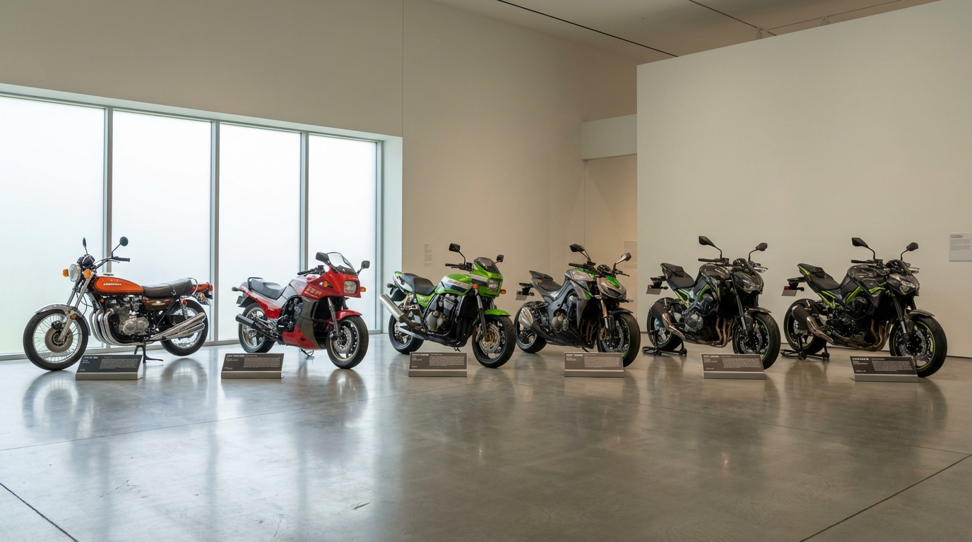 découvrez l'histoire complète de la kawasaki z900, un modèle emblématique alliant performance et design depuis ses débuts jusqu'à aujourd'hui.