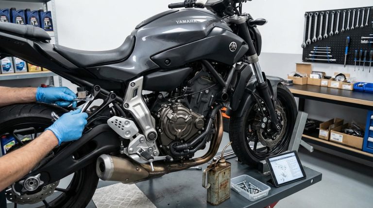 découvrez les prix de la révision pour votre yamaha mt-07, avec des conseils pour entretenir votre moto efficacement et économiser sur les coûts d'entretien.