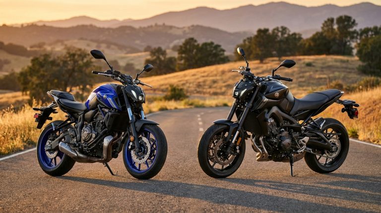 découvrez notre comparatif détaillé entre la yamaha mt-07 et la mt-09, deux motos emblématiques aux performances et styles distincts, pour choisir celle qui vous convient le mieux.