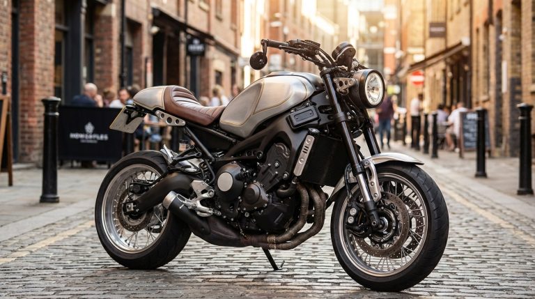 découvrez la yamaha xsr900, une moto retro sport alliant design vintage et performance moderne pour une expérience de conduite unique.