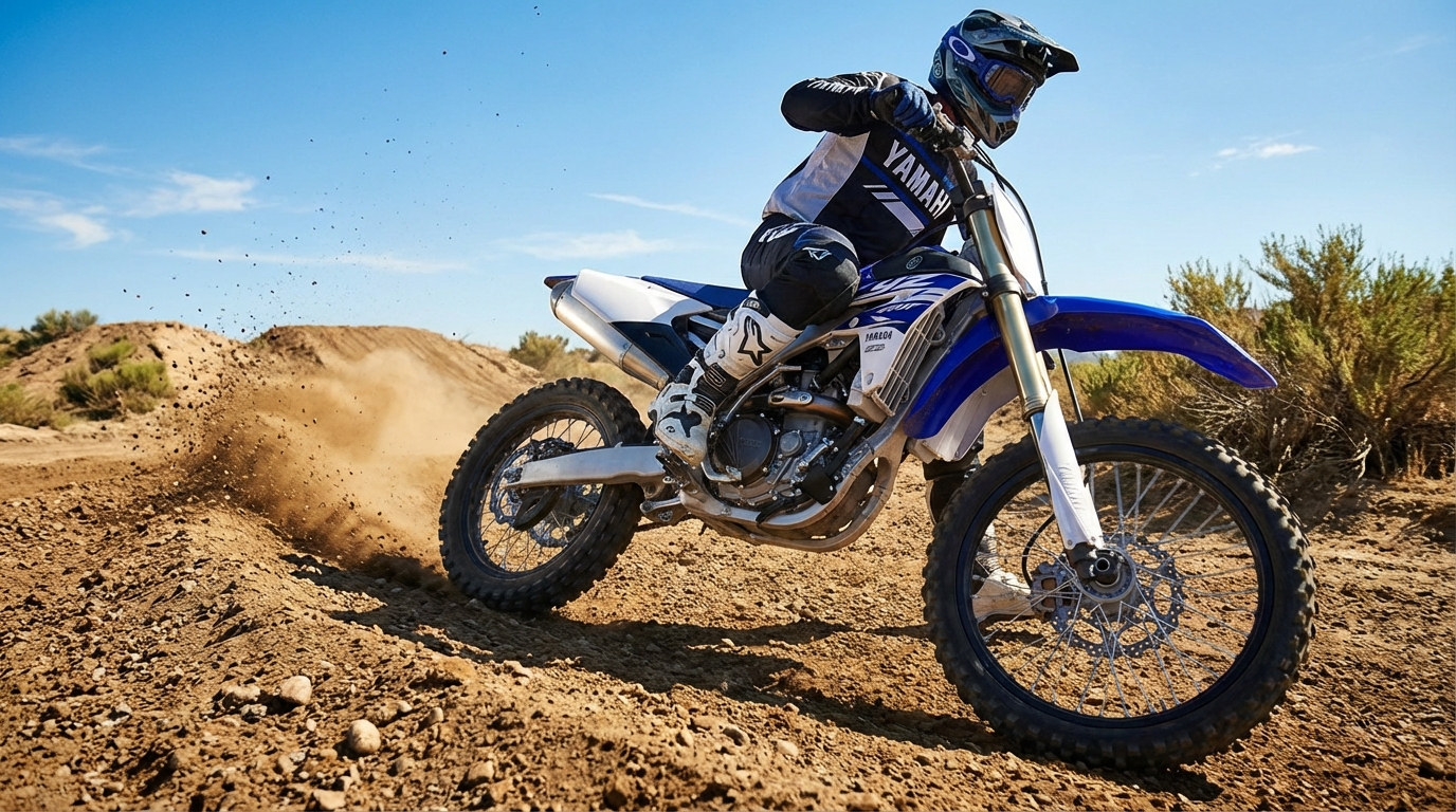 découvrez la yamaha yz450f, une moto cross 4 temps puissante et performante, idéale pour les passionnés de motocross à la recherche d'agilité et de précision.
